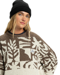 The Quiksilver  Womens Kelso Jumper in Moonstruck