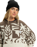 The Quiksilver  Womens Kelso Jumper in Moonstruck