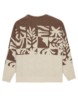 The Quiksilver  Womens Kelso Jumper in Moonstruck