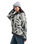The Quiksilver Womens Headlong Jumper in Bone White Spray Can