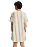 Garrison Dress in Bone White Lomas Stripe