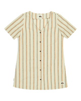 Garrison Dress in Bone White Lomas Stripe