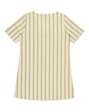 Garrison Dress in Bone White Lomas Stripe