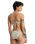 Clickity Clack Bikini Bottoms in Tobacco Clickity Stripe