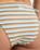 Clickity Clack Bikini Bottoms in Tobacco Clickity Stripe