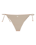 Clickity Clack Bikini Bottoms in Tobacco Clickity Stripe