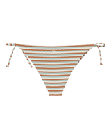 Clickity Clack Bikini Bottoms in Tobacco Clickity Stripe
