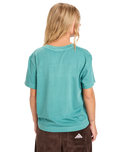 The Quiksilver  Womens Essential T-Shirt in Deep Sea