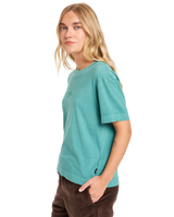 The Quiksilver  Womens Essential T-Shirt in Deep Sea