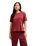 The Quiksilver Womens Essential T-Shirt in Oxblood Red