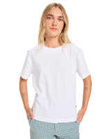 The Quiksilver  Womens Essential T-Shirt in White