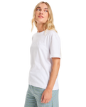 The Quiksilver  Womens Essential T-Shirt in White