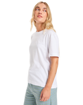 The Quiksilver  Womens Essential T-Shirt in White