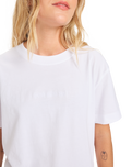 The Quiksilver  Womens Essential T-Shirt in White
