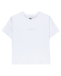 The Quiksilver  Womens Essential T-Shirt in White