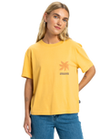 The Quiksilver  Womens Standard T-Shirt in Rattan