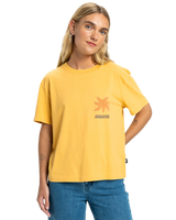 The Quiksilver  Womens Standard T-Shirt in Rattan