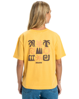 The Quiksilver  Womens Standard T-Shirt in Rattan