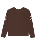 The Quiksilver  Womens Standard Long Sleeve T-Shirt in Chocolate Brown