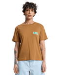 Standard T-Shirt in Tobacco Brown