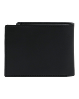 New Miss Dollar Bi-Fold Leather Wallet in Black