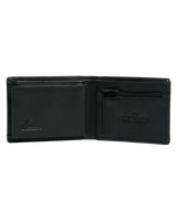 New Miss Dollar Bi-Fold Leather Wallet in Black