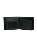 New Miss Dollar Bi-Fold Leather Wallet in Black
