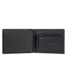 The Quiksilver Mens Gutherie Wallet IV in Black