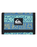 The Quiksilver Mens The Everydaily Wallet in Granite Terra Stripe