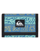 The Quiksilver Mens The Everydaily Wallet in Granite Terra Stripe