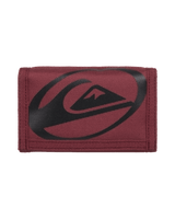 The Quiksilver Mens The Everydaily Wallet in Oxblood Red