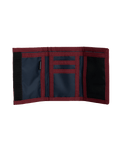 The Quiksilver Mens The Everydaily Wallet in Oxblood Red