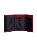 The Quiksilver Mens The Everydaily Wallet in Oxblood Red