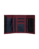 The Quiksilver Mens The Everydaily Wallet in Oxblood Red