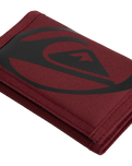 The Quiksilver Mens The Everydaily Wallet in Oxblood Red