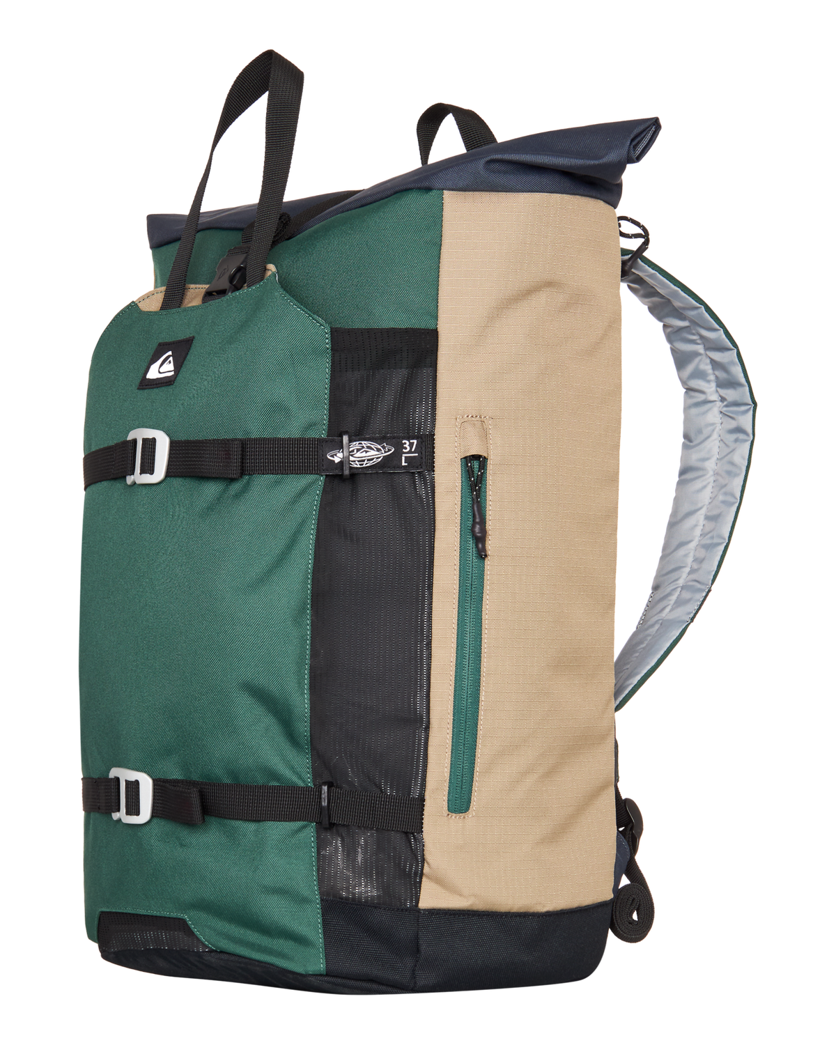 The Quiksilver New Secret Sesh Backpack in Trekking Green