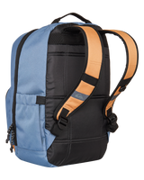 The Quiksilver Schoolie 3.0 30L Backpack in Almond & China Blue