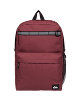 The Quiksilver Hog Back 20L Backpack in Oxblood Red