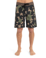 The Quiksilver Mens Highline Arch Boardshorts in Grape Leaf Handtman