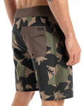 The Quiksilver Mens Highline Arch Boardshorts in Grape Leaf Handtman