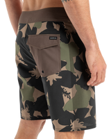 The Quiksilver Mens Highline Arch Boardshorts in Grape Leaf Handtman