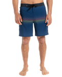 The Quiksilver Mens Surfsilk Straight Leg Boardshorts in Estate Blue Connect