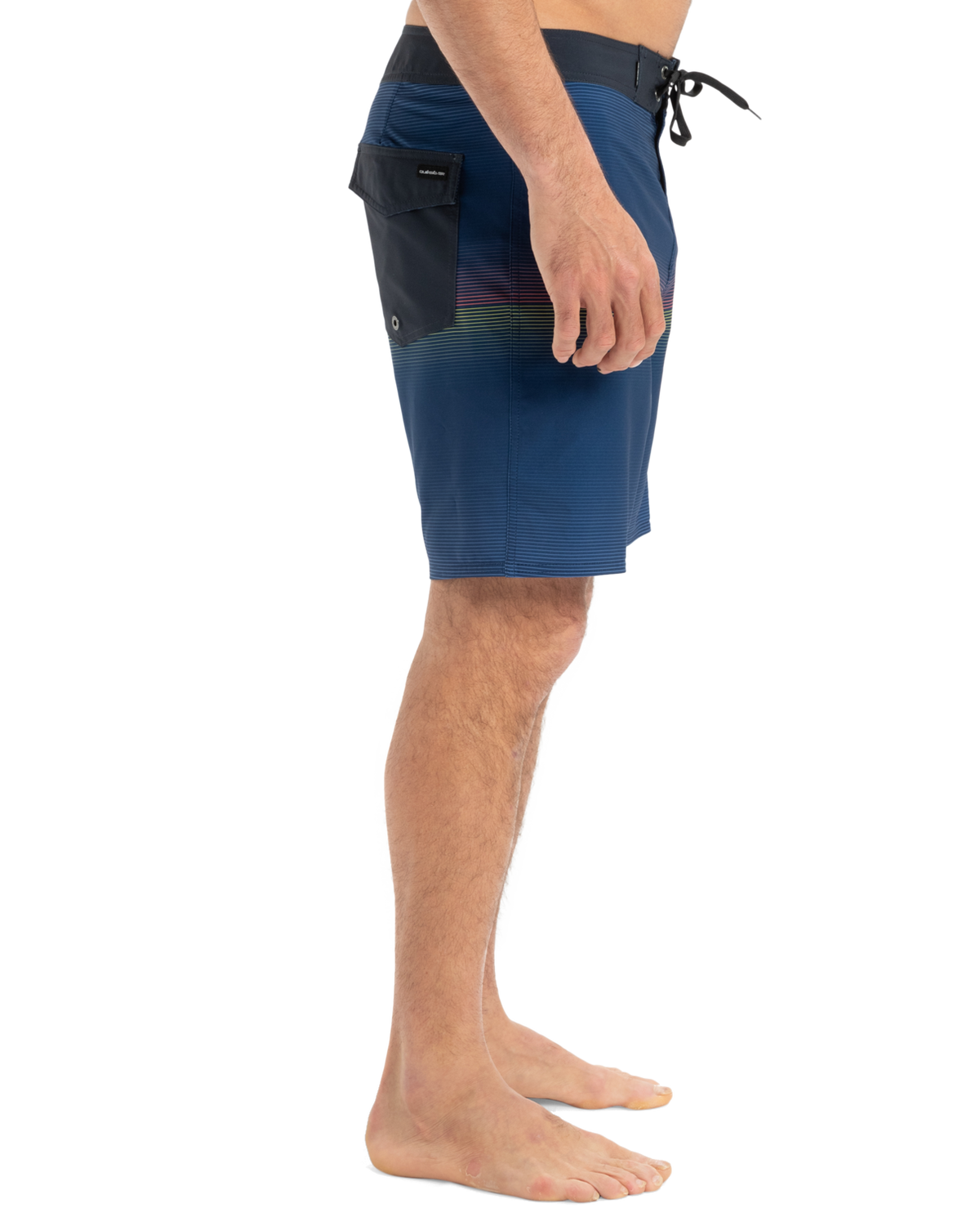 The Quiksilver Mens Surfsilk Straight Leg Boardshorts in Estate Blue Connect