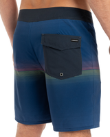 The Quiksilver Mens Surfsilk Straight Leg Boardshorts in Estate Blue Connect