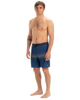 The Quiksilver Mens Surfsilk Straight Leg Boardshorts in Estate Blue Connect