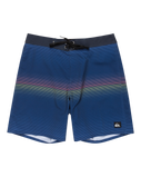 The Quiksilver Mens Surfsilk Straight Leg Boardshorts in Estate Blue Connect