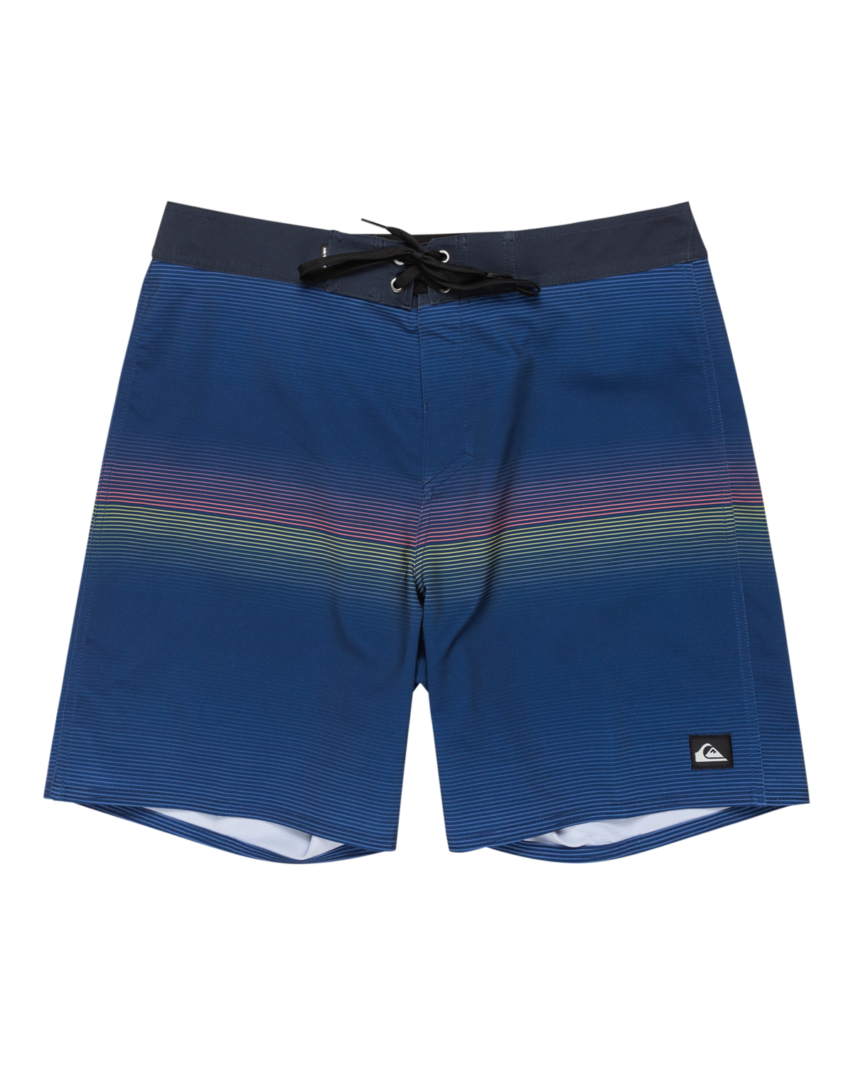 The Quiksilver Mens Surfsilk Straight Leg Boardshorts in Estate Blue Connect