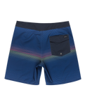 The Quiksilver Mens Surfsilk Straight Leg Boardshorts in Estate Blue Connect