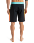 The Quiksilver Mens Surfsilk Holmes Boardshorts in Black Holmes