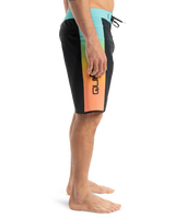The Quiksilver Mens Surfsilk Holmes Boardshorts in Black Holmes